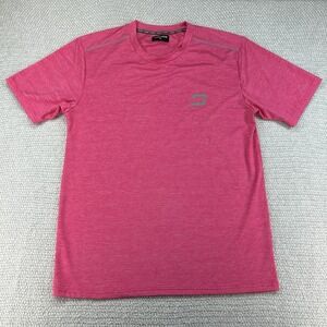 Druids T-Shirt Mens 2XL Pink Performance Training Short Sleeve Gym Stretch